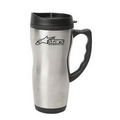 16 Oz. Travel Mug with Plastic Liner